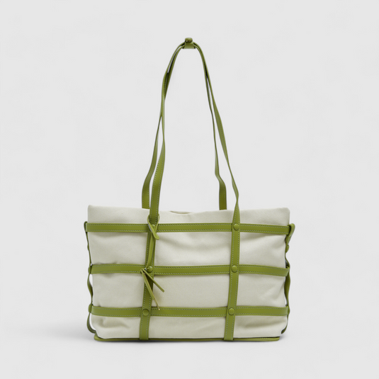 Chokore Chokore Trendy Canvas Bag with Harness (Green)