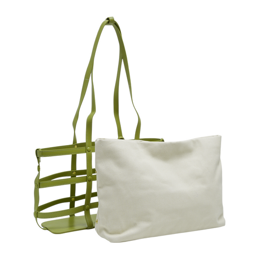 Chokore Chokore Trendy Canvas Bag with Harness (Green)