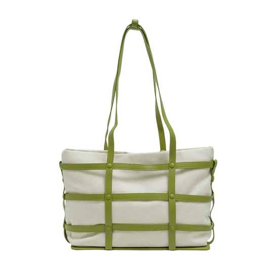 Chokore Chokore Trendy Canvas Bag with Harness (Green)