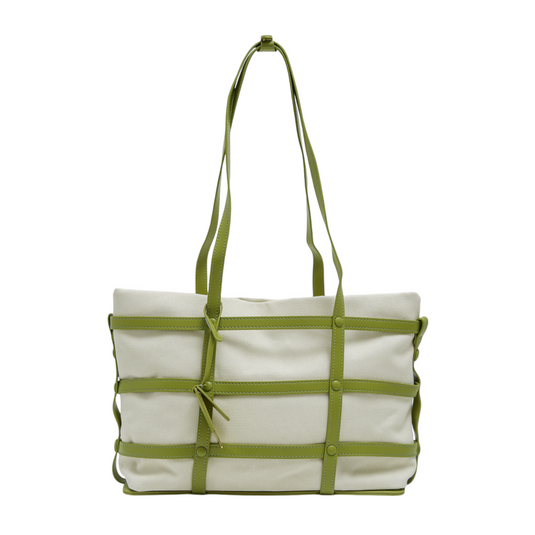 Chokore Chokore Trendy Canvas Bag with Harness (Green)
