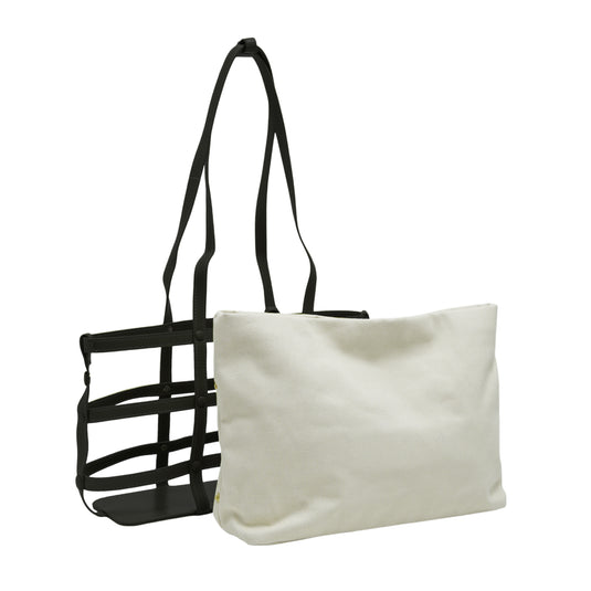 Chokore Chokore Trendy Canvas Bag with Harness (Black)