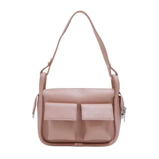 Chokore Chokore Minimalist Leather Handbag (Pink)