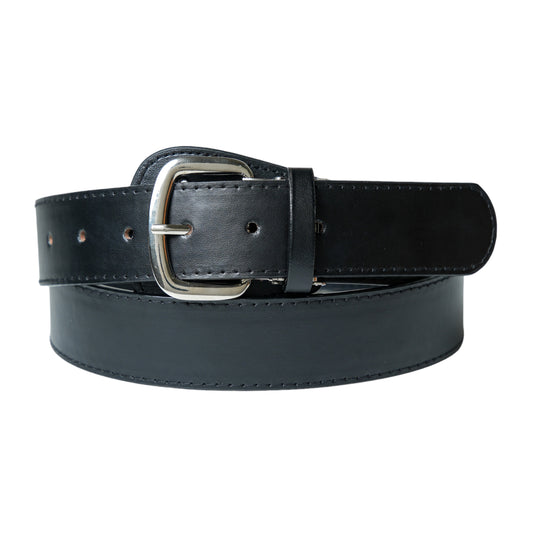 Chokore Sports Style Genuine Leather Belt (Black)