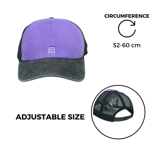 Chokore Breathable Mesh Cap (Purple)