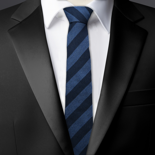 Chokore Stripes (Navy & Blue) Necktie