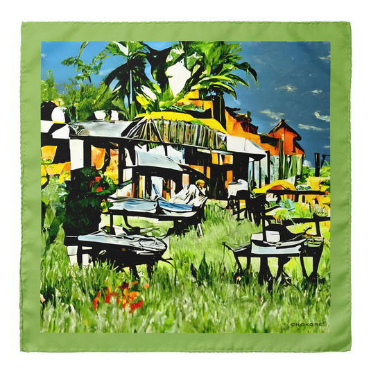 Goa Vibe Pocket Square From Chokore Arte Collection