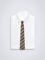 Chokore Chokore Repp Tie (Tan) Necktie 