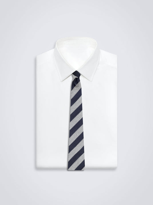 Chokore Stripes (Navy & Silver) Necktie