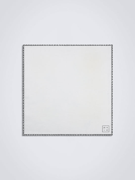 Boundaries (Charcoal) - Pocket Square