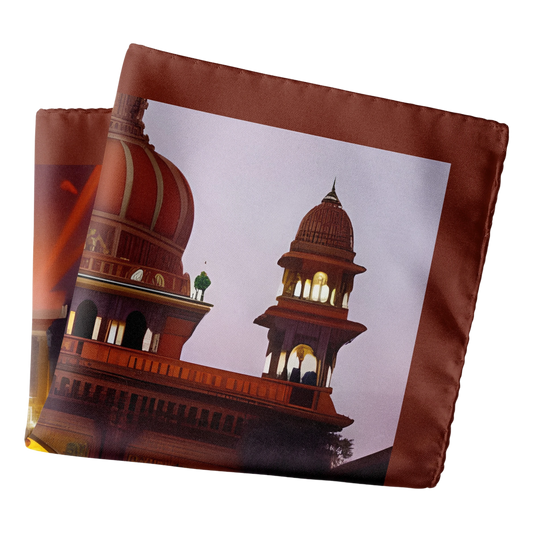 Mysore Pocket Square From Chokore Arte Collection