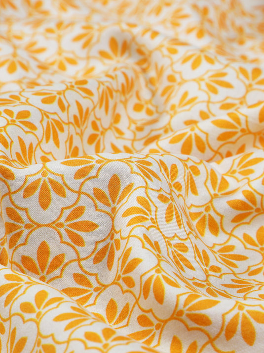 Jaali Good (Orange) - Pocket Square