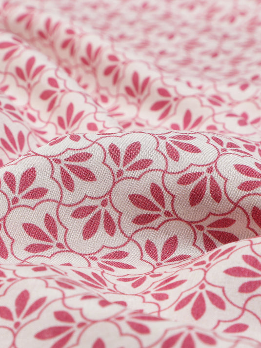 Jaali Good (Pink) - Pocket Square