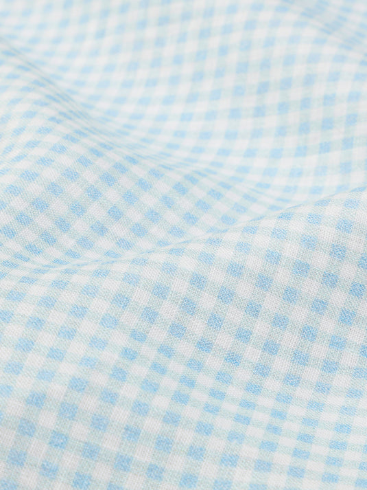 Checkered Past (Blue) - Pocket Square