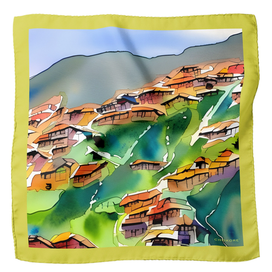 Simla Pocket Square From Chokore Arte Collection