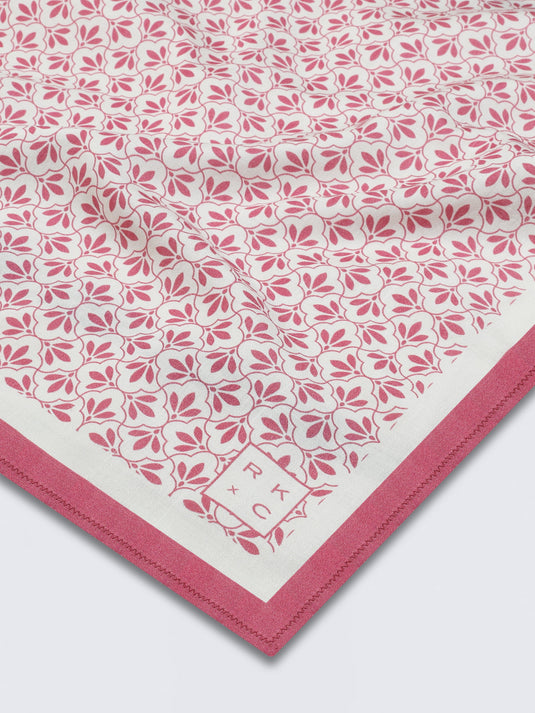 Jaali Good (Pink) - Pocket Square
