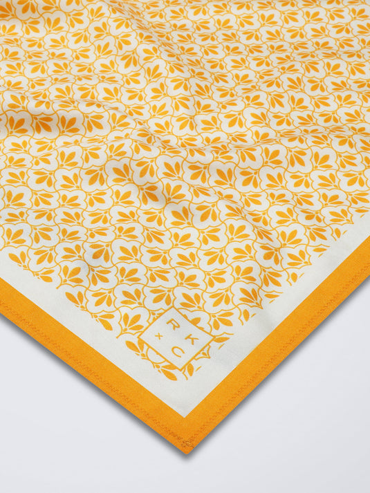Jaali Good (Orange) - Pocket Square