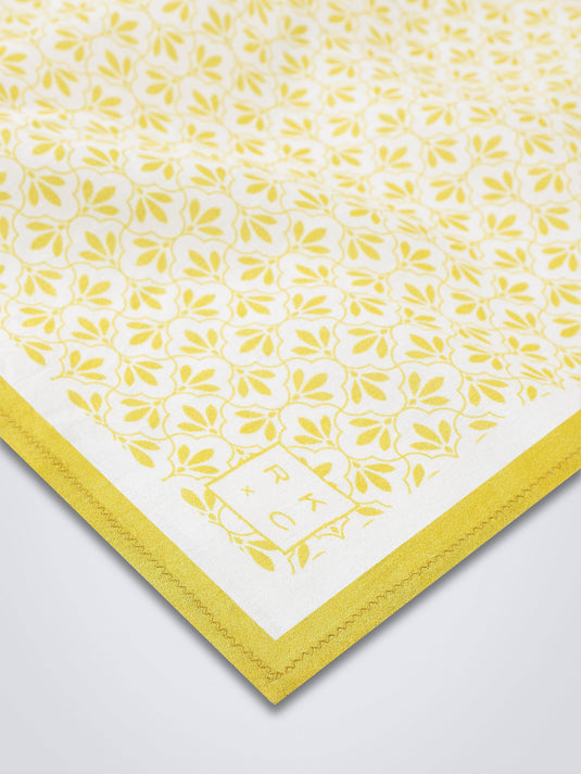 Jaali Good (Yellow) - Pocket Square