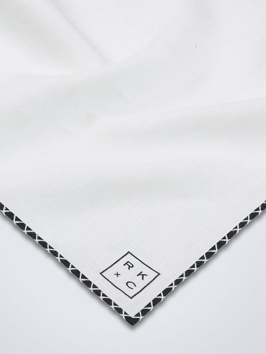 Boundaries (Black) - Pocket Square