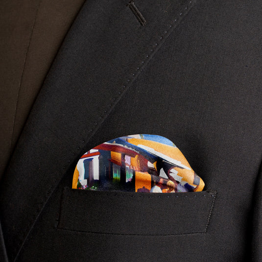 Goa Pocket Square From Chokore Arte Collection