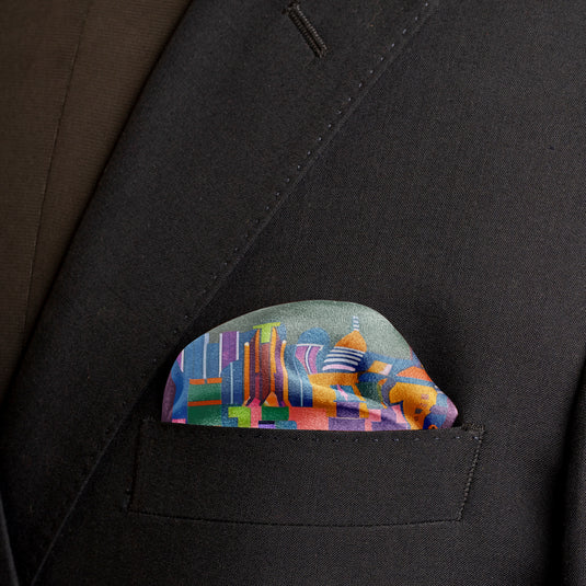 Chennai Pocket Square From Chokore Arte Collection