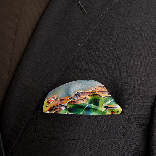 Simla Pocket Square From Chokore Arte Collection