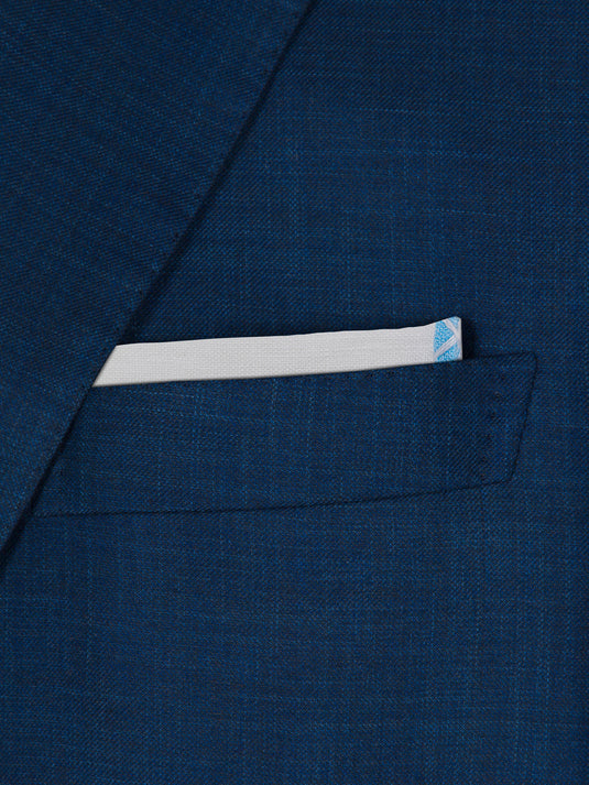 Boundaries (Blue) - Pocket Square