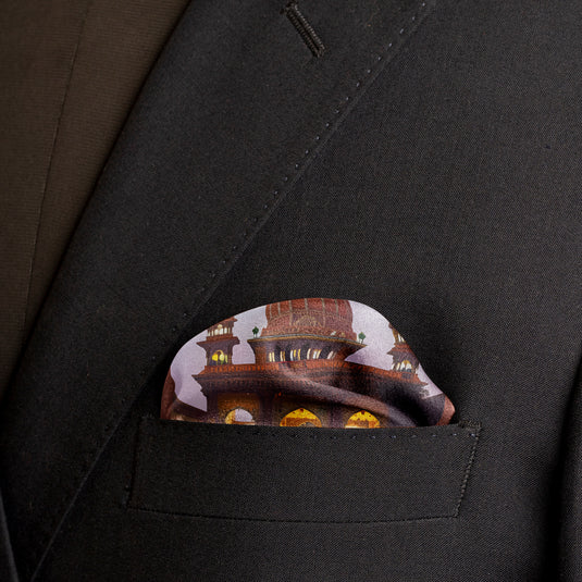 Mysore Pocket Square From Chokore Arte Collection