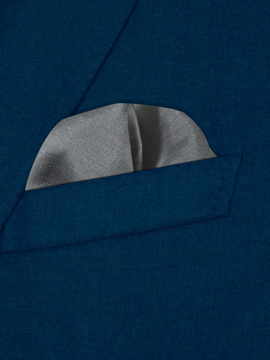 Pewter - Pocket Square