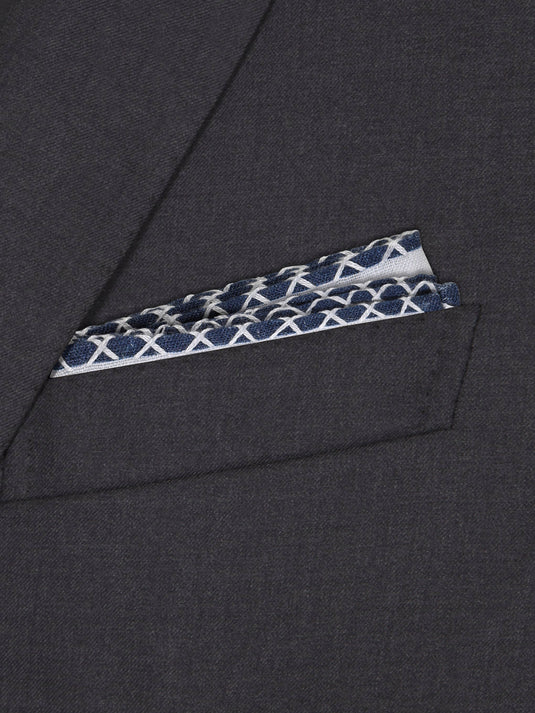 Boundaries (Navy) - Pocket Square