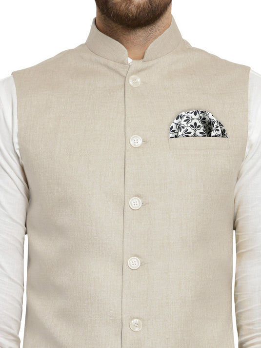 Jaali Good (Black) - Pocket Square