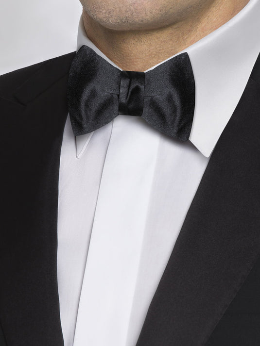 Bow Tie Silk (Black)