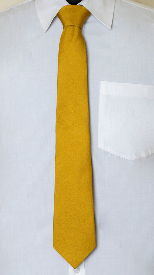 Chokore Yellow Silk Tie - Solids range
