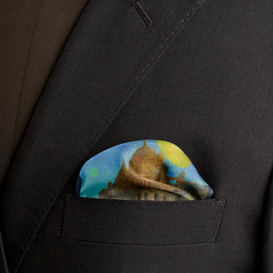 Hyderabad Pocket Square From Chokore Arte Collection