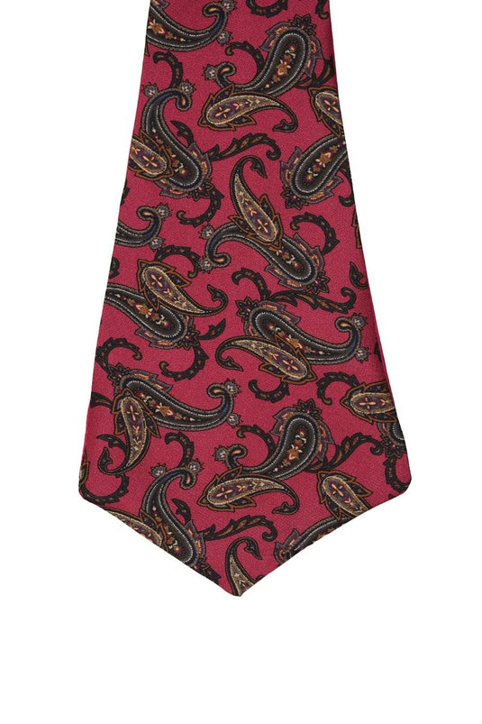 Chokore Marsela & Blue Silk Reversible Cravat