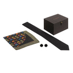 Chokore Chokore Special 3-in-1 Gift Set for Him (Gray Suspenders, Fedora Hat, & Solid Silk Necktie) Chokore Black color 3-in-1 Gift set