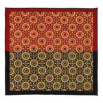 Chokore Chokore Orange & Red Silk Tie - Indian at Heart line Chokore Two-in-One Black & Red Silk Pocket Square - Indian At Heart line