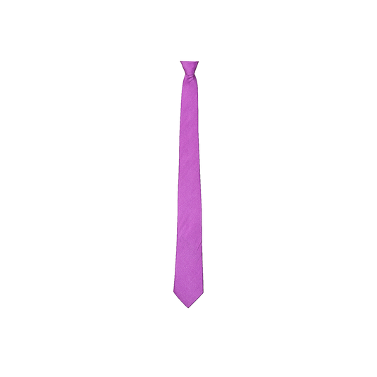 Chokore Deep Purple color Silk Tie & Purple Silk Pocket Square set