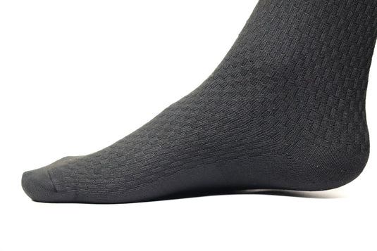 Chokore Dark Grey Double Needle Bamboo Socks
