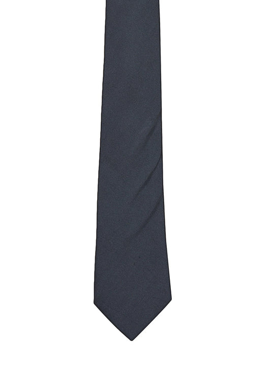 Dark Grey Silk Necktie - Solids Collection