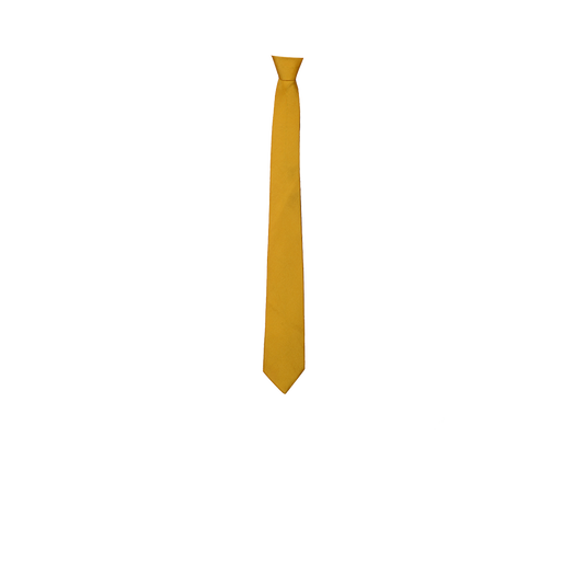 Chokore Yellow color silk tie for men