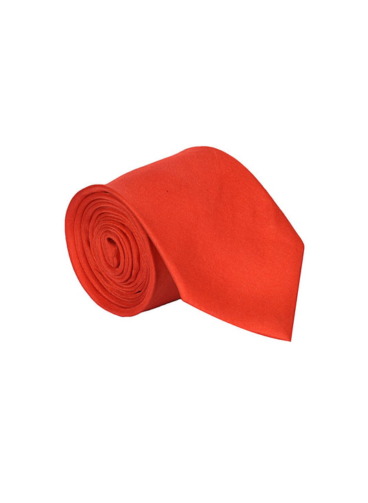 Chokore Red Color Silk Tie for men
