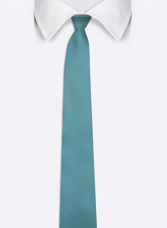 Chokore Calypso Blue Silk Tie - Solids Collection