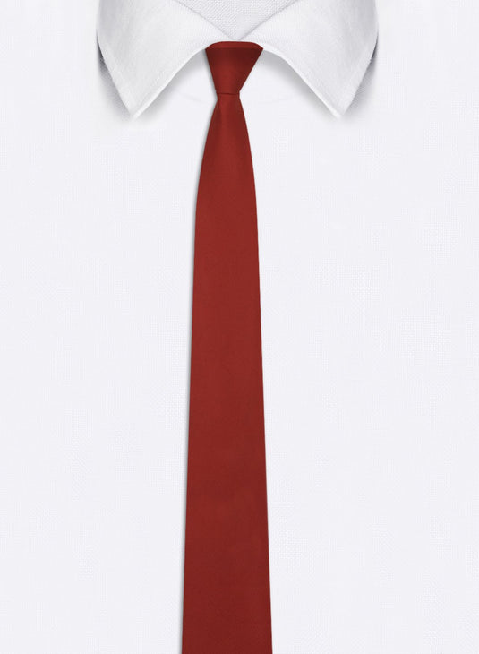 Chokore Red Silk Tie from Solids line