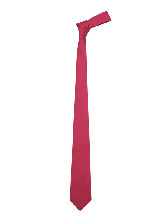 Chokore Fuschia Silk Necktie - Solids Collection