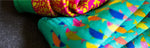 Chokore  Chokore Multi-coloured Elephants Silk Pocket Square from the Wildlife range