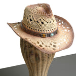 Chokore  Chokore Handcrafted Double-tone Cowboy Hat (Beige)