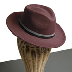 Chokore  Chokore Vintage Fedora Hat (Purple)