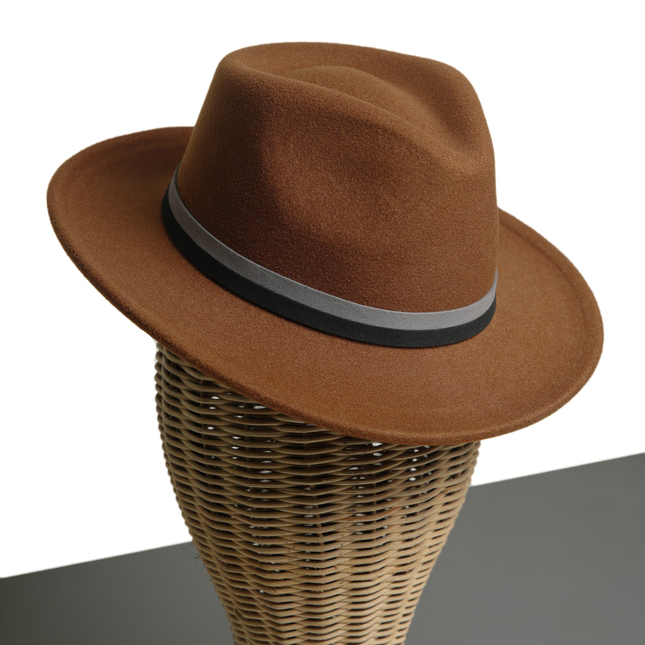 Chokore Vintage Fedora Hat (Butterscotch)