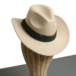 Chokore  Chokore Cowboy Hat with Ribbon (Beige)