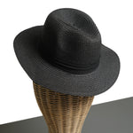 Chokore Chokore Embroidered Straw Cowboy Hat with Windproof Rope (Khaki) Chokore Summer Straw Hat (Black)